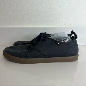 Sanuk Guide TX Dark Blue Lace Up Round Toe Low Top Mens Shoes Size 8.5